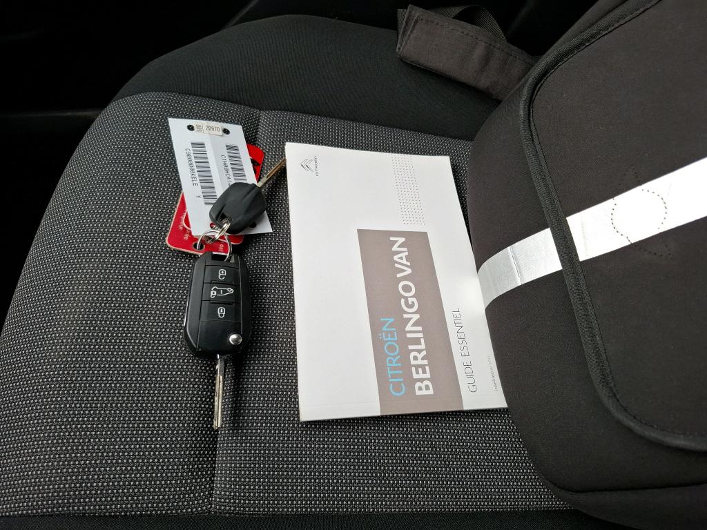 Citroen BERLINGO VAN M 650 BLUEHDI 75 BVM5 CLUB 2019