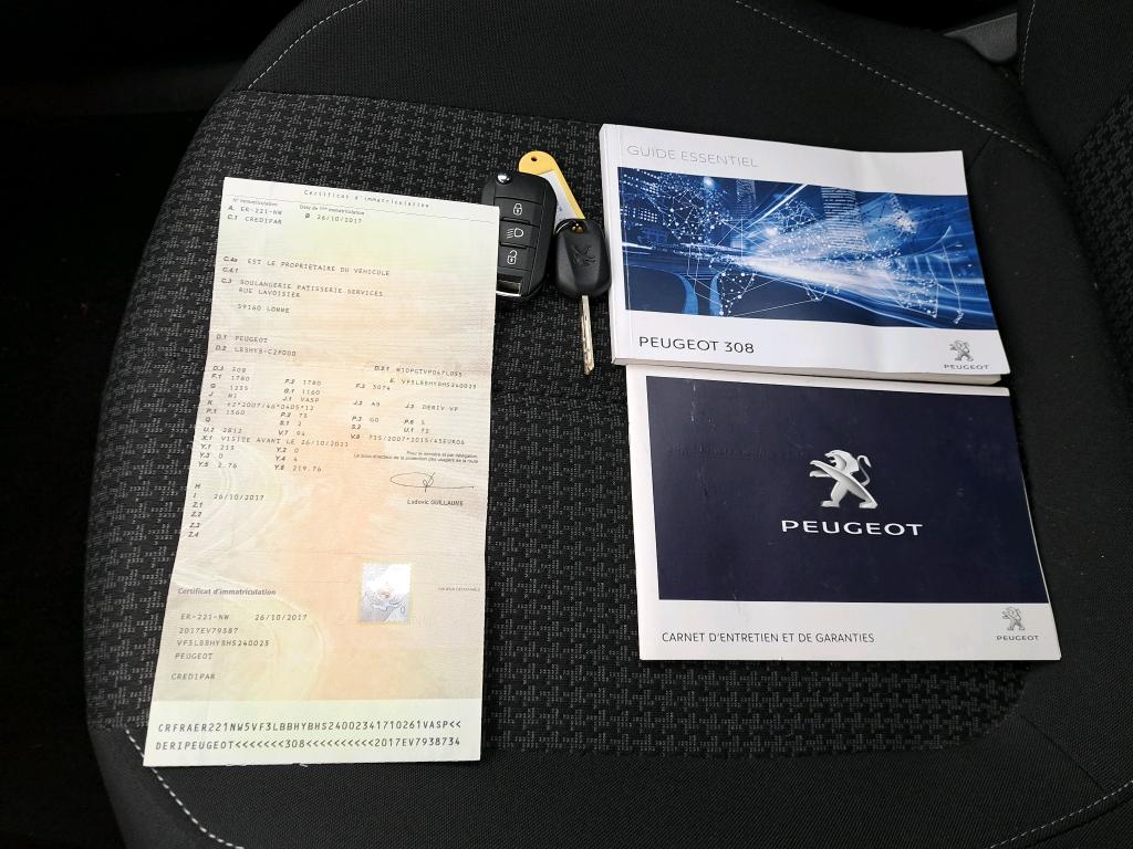 Peugeot 308 AFFAIRE 1.6 BLUEHDI 100 S&S BVM5 PREMIUM PACK 2017