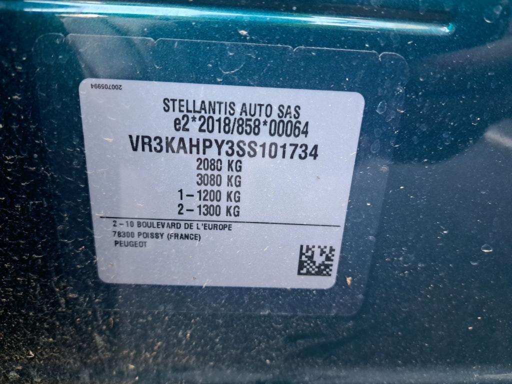 Peugeot 3008 Hybrid 145 e-DCS6 Allure 2025