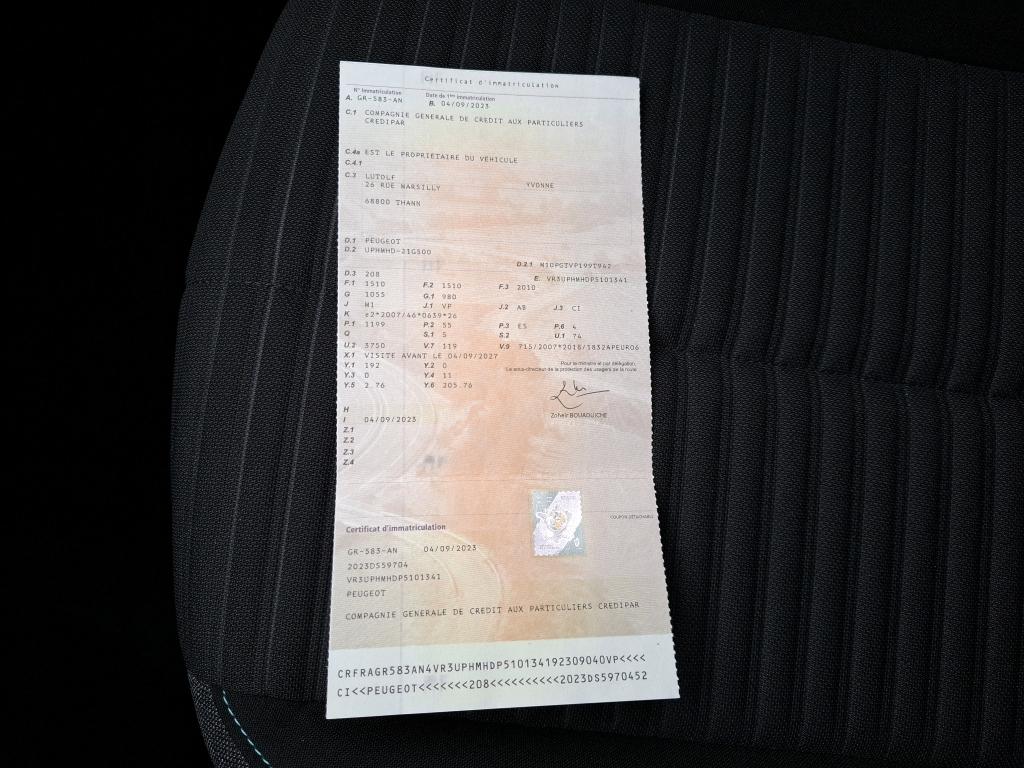 Peugeot 208 PureTech 75 S&S BVM5 Style 2023