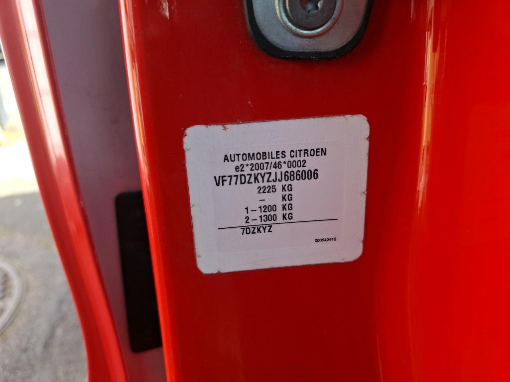 Citroen BERLINGO FOURGON ELECTRIC M CLUB AVEC BATTERIE 2019