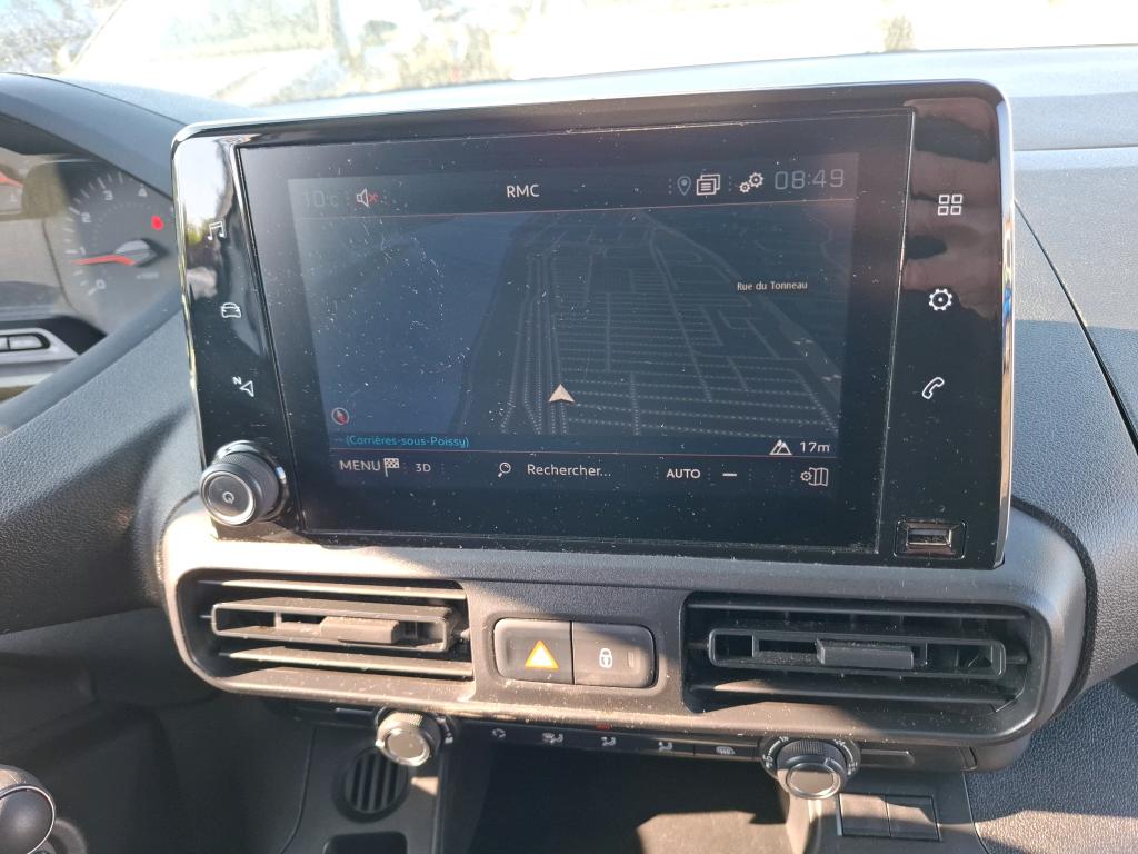 Peugeot PARTNER FOURGON STANDARD 650 KG PURETECH 110 S&S BVM6 ASPHALT 2021
