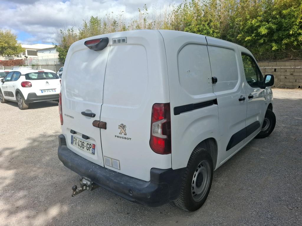 Peugeot PARTNER FOURGON STANDARD 650 KG BLUEHDI 100 S&S BVM5 ASPHALT 2021
