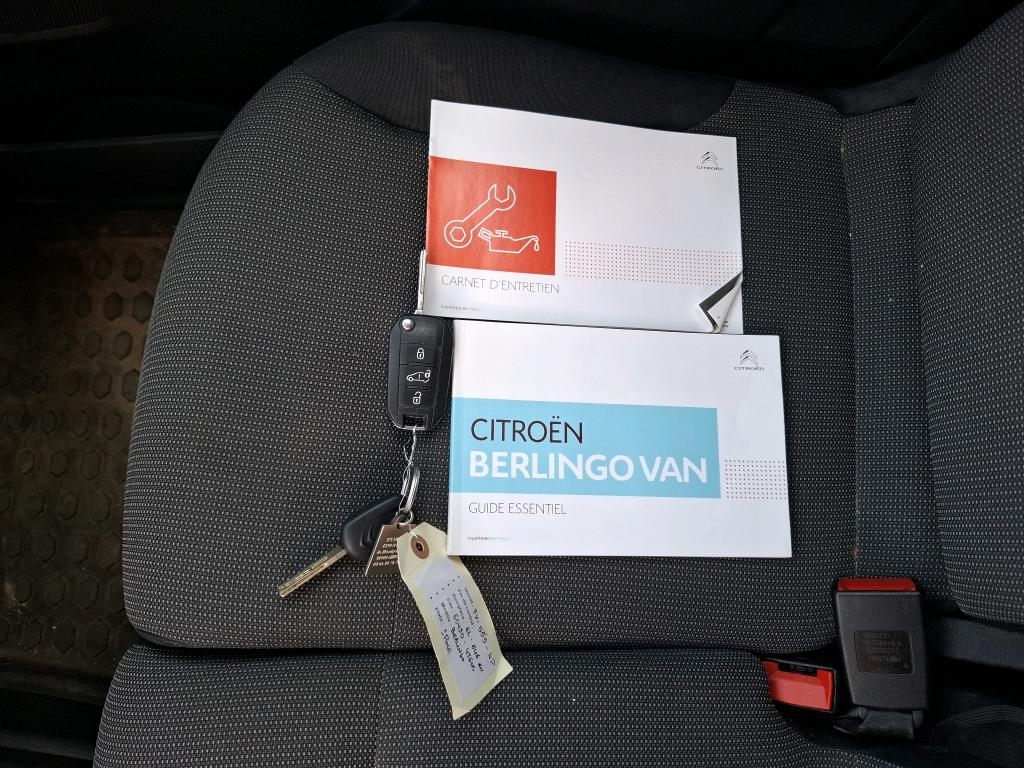 Citroen BERLINGO VAN M 650 BLUEHDI 100 S&S BVM5 CLUB 2020