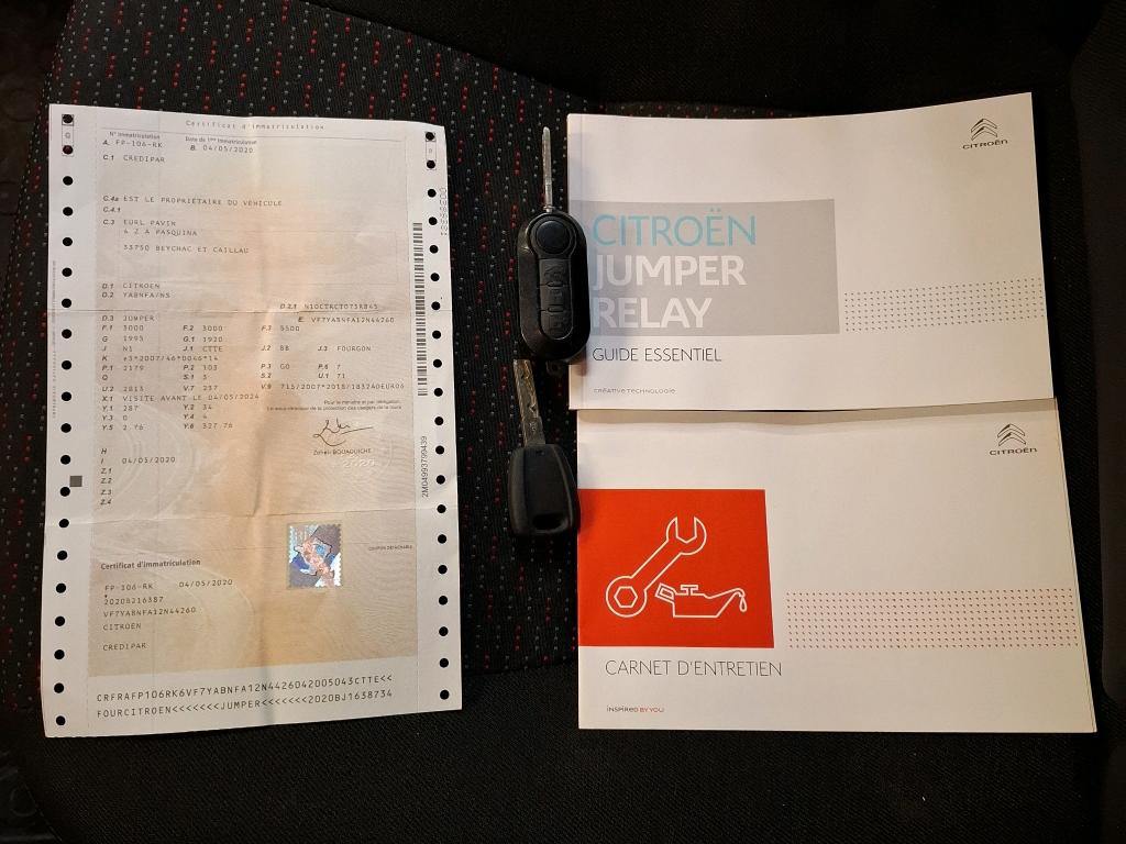 Citroen JUMPER TOLE 30 L1H2 BLUEHDi 140 S&S BVM6 DRIVER 2020