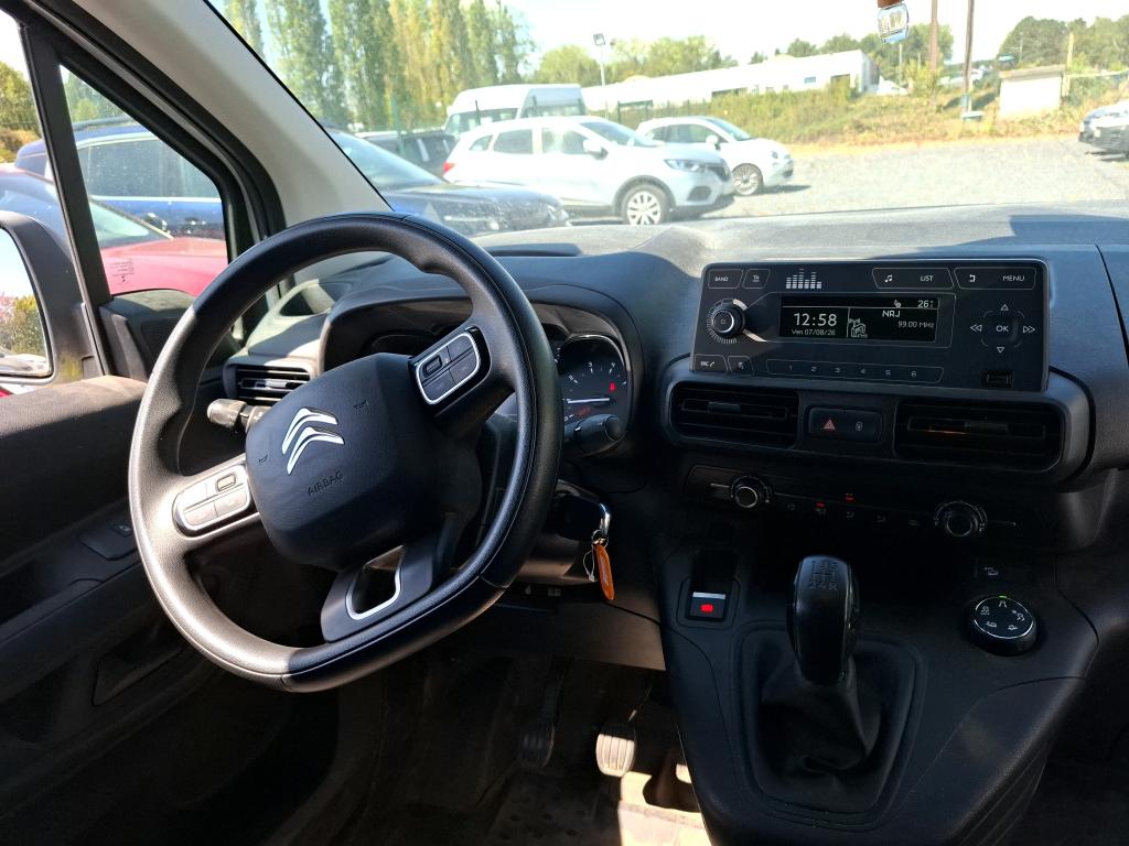 Citroen BERLINGO VAN M 650 BLUEHDI 100 S&S CLUB 2019
