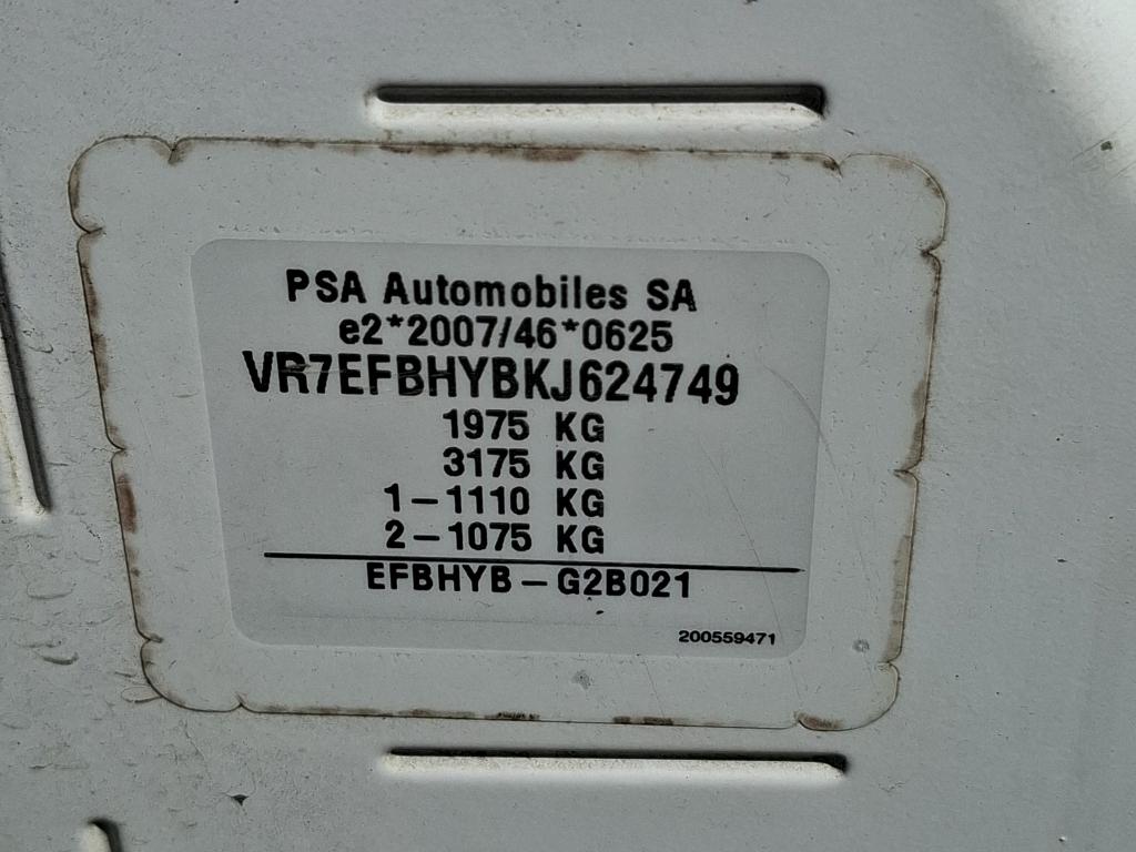 Citroen BERLINGO VAN M 650 BLUEHDI 100 S&S CLUB 2019