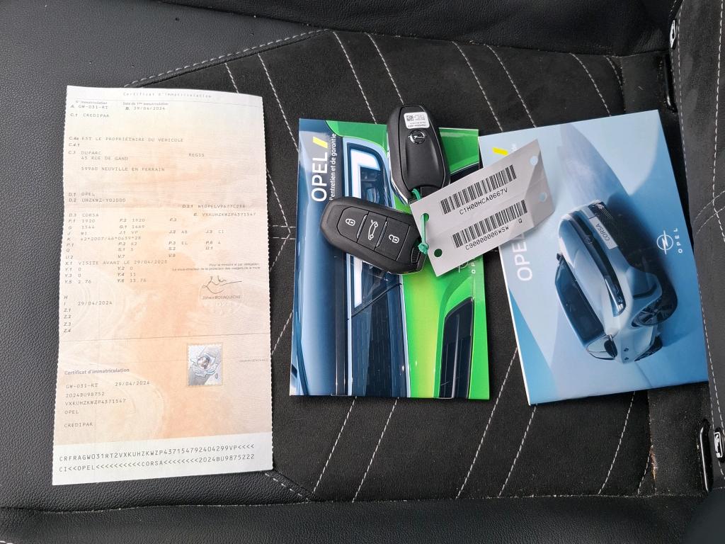 Opel Corsa Electrique 156 ch & Batterie 51 kWh GS 2024
