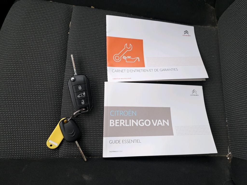 Citroen BERLINGO VAN M 650 BLUEHDI 100 S&S CLUB 2019