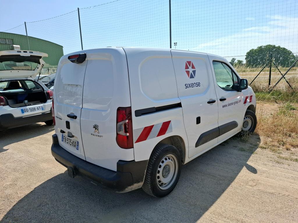 Peugeot PARTNER FOURGON STANDARD 650 KG BLUEHDI 100 S&S BVM5 ASPHALT 2021