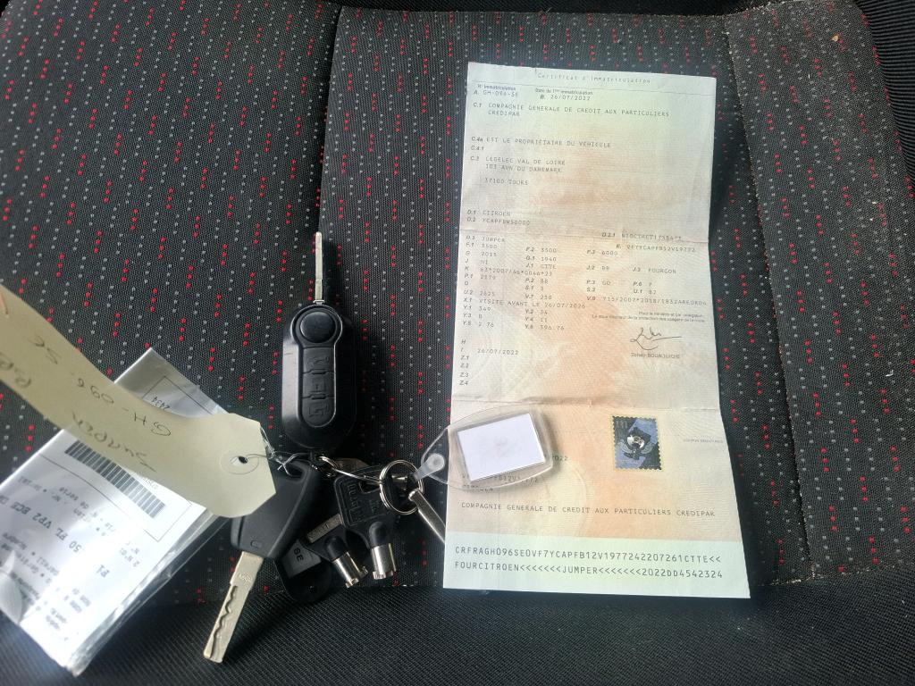 Citroen JUMPER TOLE 35 L2H2 BLUEHDi 120 S&S BVM6 DRIVER 2022