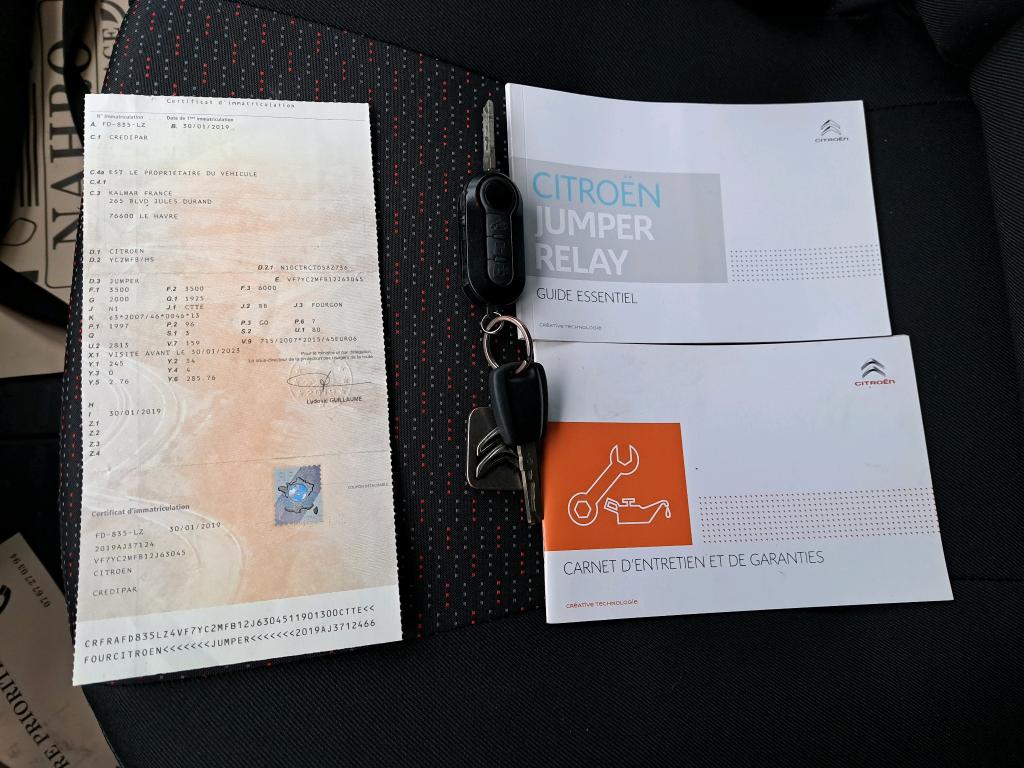Citroen JUMPER TOLE 35 L2H2  BLUEHDi 130 S&S BVM6 BUSINESS 2019