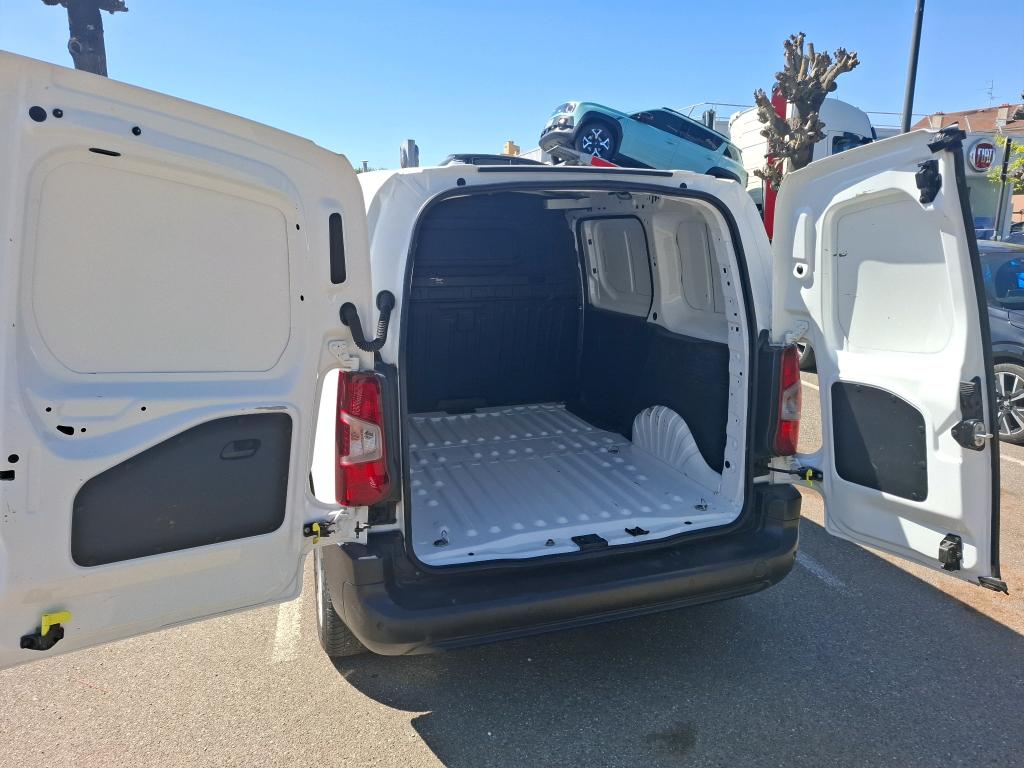 Peugeot PARTNER FOURGON STANDARD 650 KG BLUEHDI 100 S&S BVM5 PRO 2021