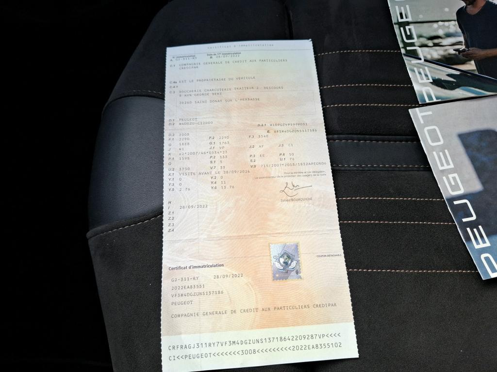 Peugeot 3008 Hybrid 225 e-EAT8 GT Pack 2022