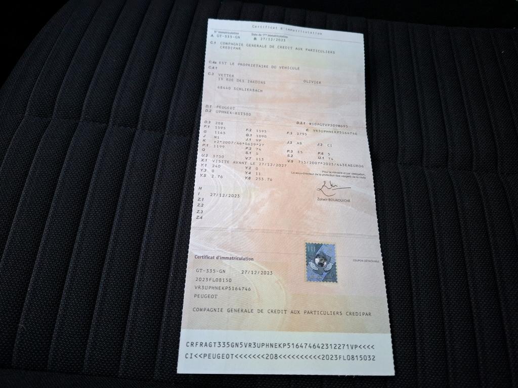 Peugeot 208 PureTech 100 S&S BVM6 Active 2023