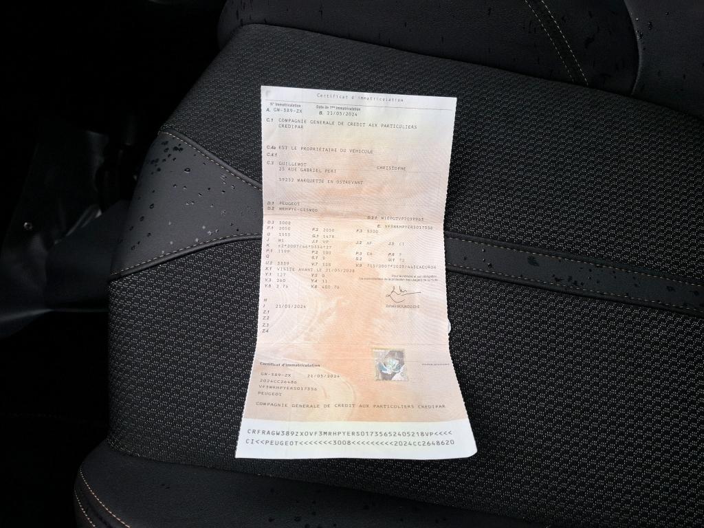 Peugeot 3008 Hybrid 136 e-DCS6 GT 2024