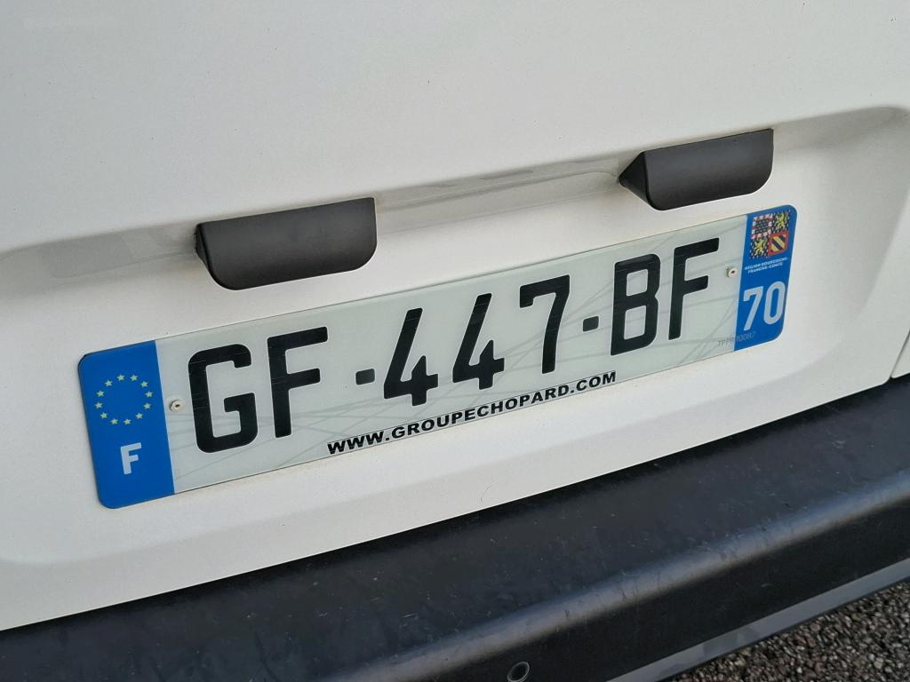 Peugeot PARTNER FOURGON STANDARD 650 KG BLUEHDI 100 S&S BVM6 ASPHALT 2022