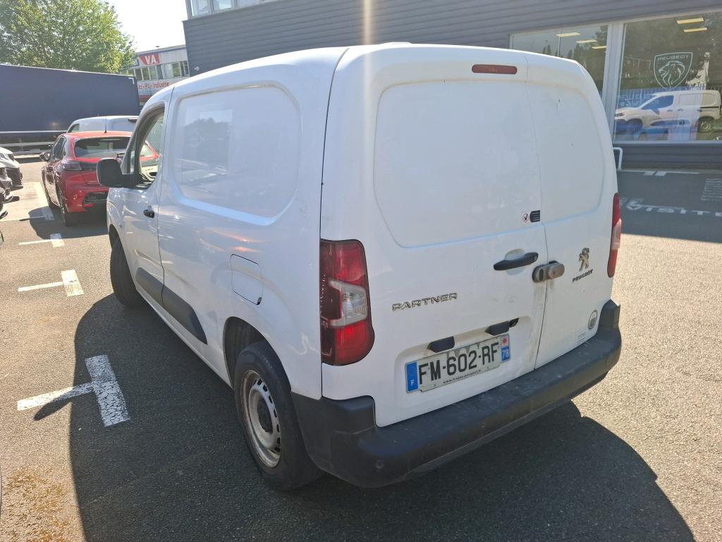 Peugeot PARTNER FOURGON STANDARD 650 KG BLUEHDI 100 S&S BVM5 PREMIUM 2019