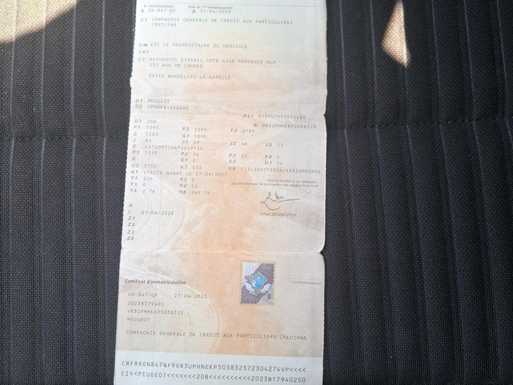Peugeot 208 PureTech 100 S&S BVM6 Active Pack 2023