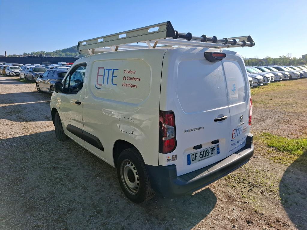 Peugeot PARTNER FOURGON STANDARD 650 KG BLUEHDI 100 S&S BVM6 ASPHALT 2022
