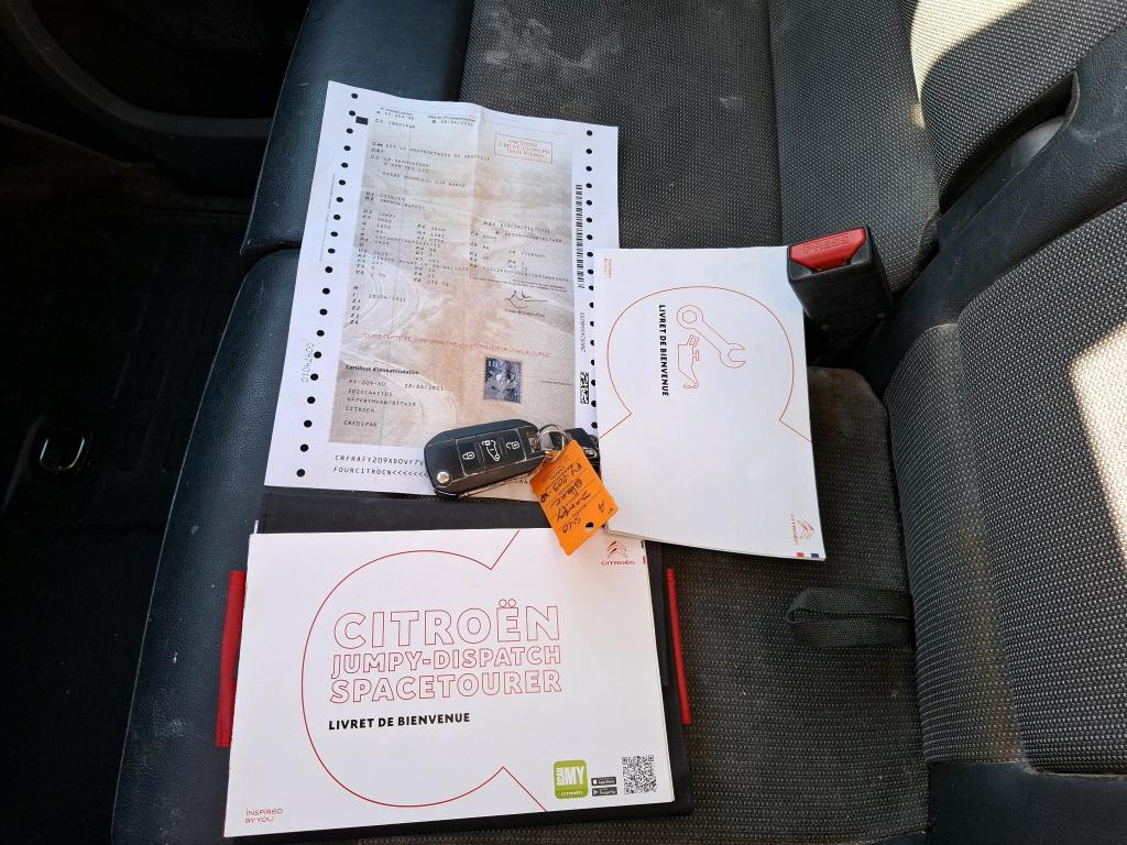 Citroen JUMPY FGN M BLUEHDI 120 S&S BVM6 DRIVER 300 NM 2021