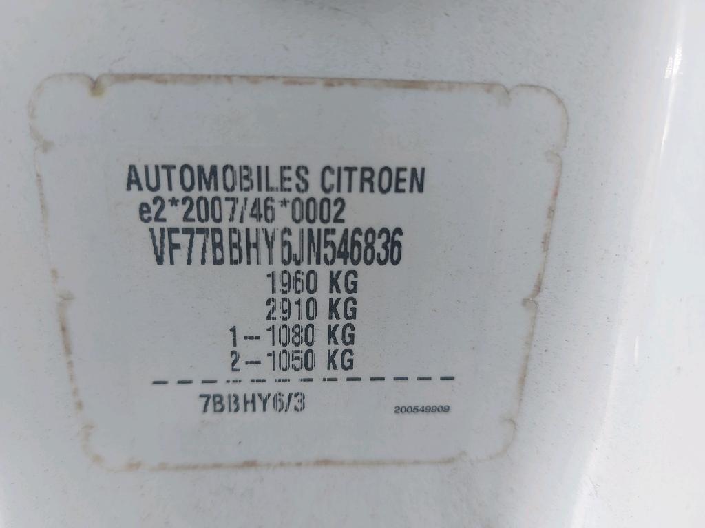 Citroen BERLINGO M BLUEHDI 100 CLUB 2018