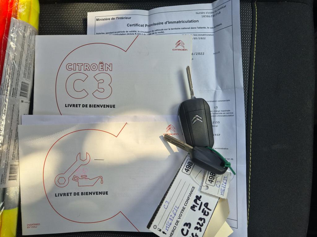 Citroen C3 SOCIETE BLUEHDI 100 S&S BVM6 FEEL 2022
