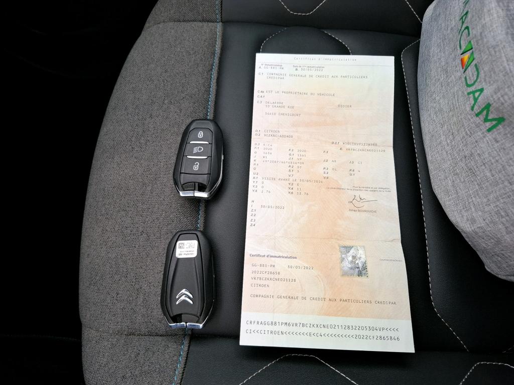 Citroen e-C4 136 ch Automatique Shine 2022