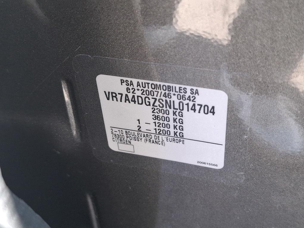 Citroen C5 Aircross Hybride Rechargeable 225 S&S e-EAT8 Business 2022