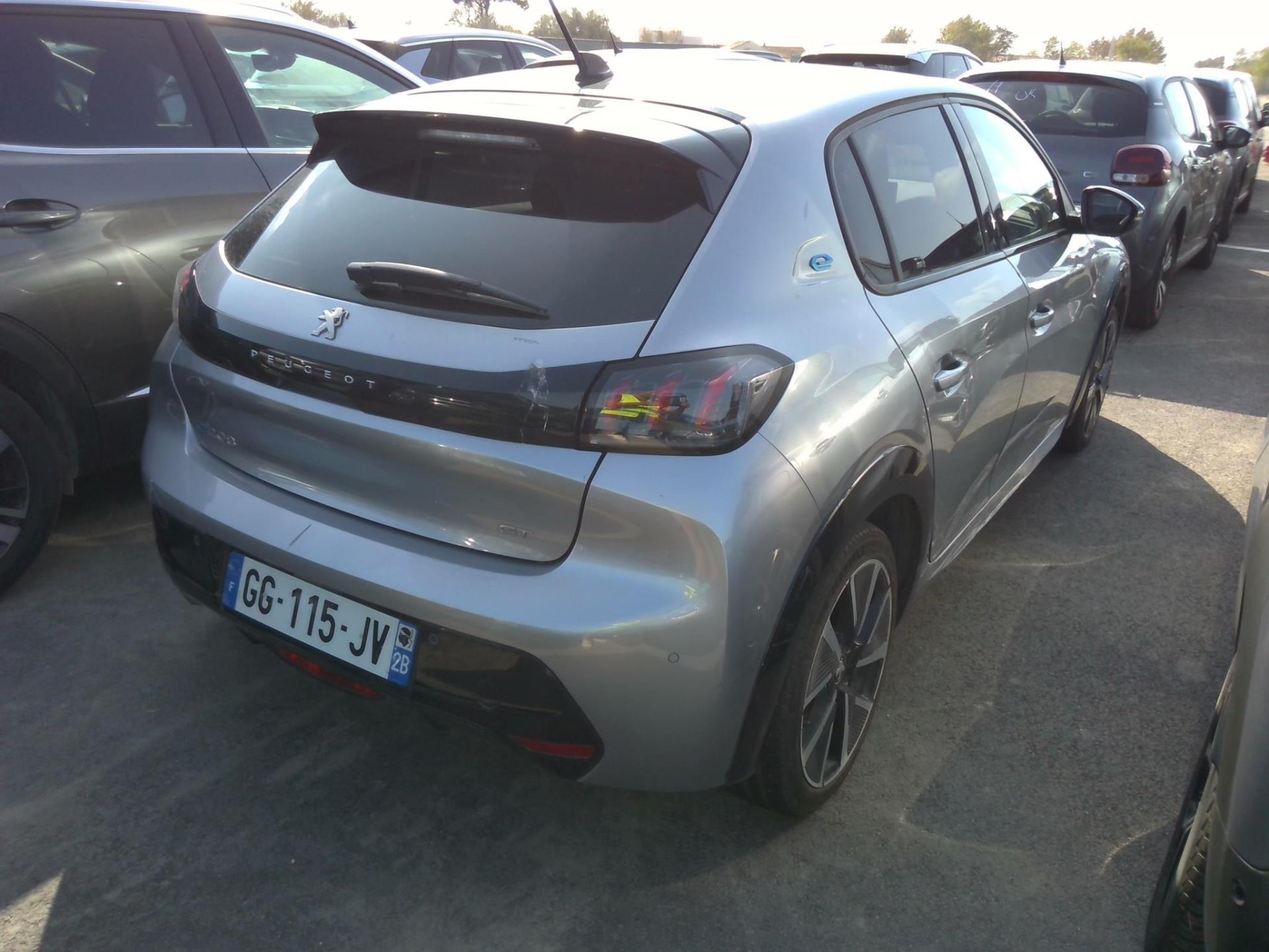 Peugeot 208 Electrique 50 kWh 136ch GT 2022