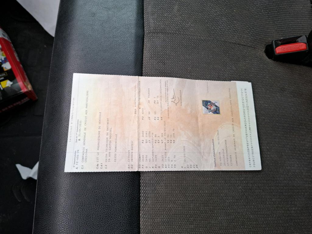 Citroen JUMPY FGN M BLUEHDI 120 S&S BVM6 DRIVER 300 NM 2021