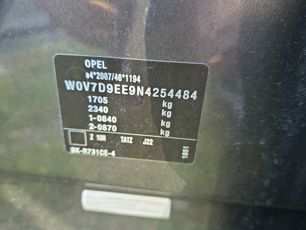 Opel Crossland 1.2 83 ch Edition 2022