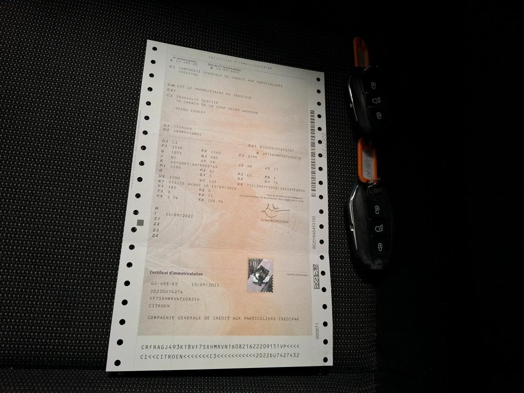 Citroen C3 PureTech 83 S&S BVM5 Shine 2022