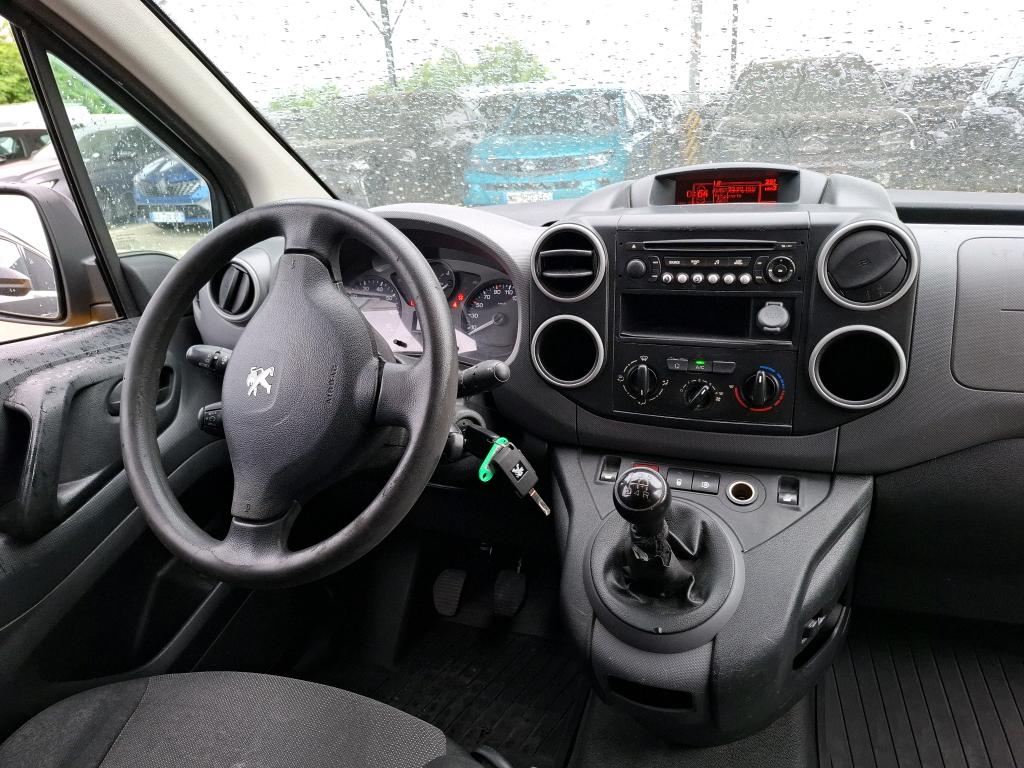 Peugeot PARTNER FOURGON STANDARD 1.6 BLUEHDI 75 BVM5 PREMIUM 2018