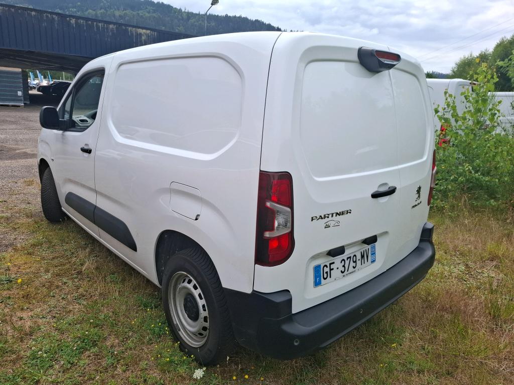 Peugeot PARTNER FOURGON STANDARD 650 KG BLUEHDI 100 S&S BVM6 ASPHALT 2022