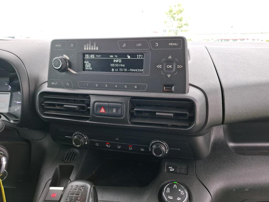 Citroen BERLINGO VAN M 650 BLUEHDI 100 S&S BVM5 CLUB 2019