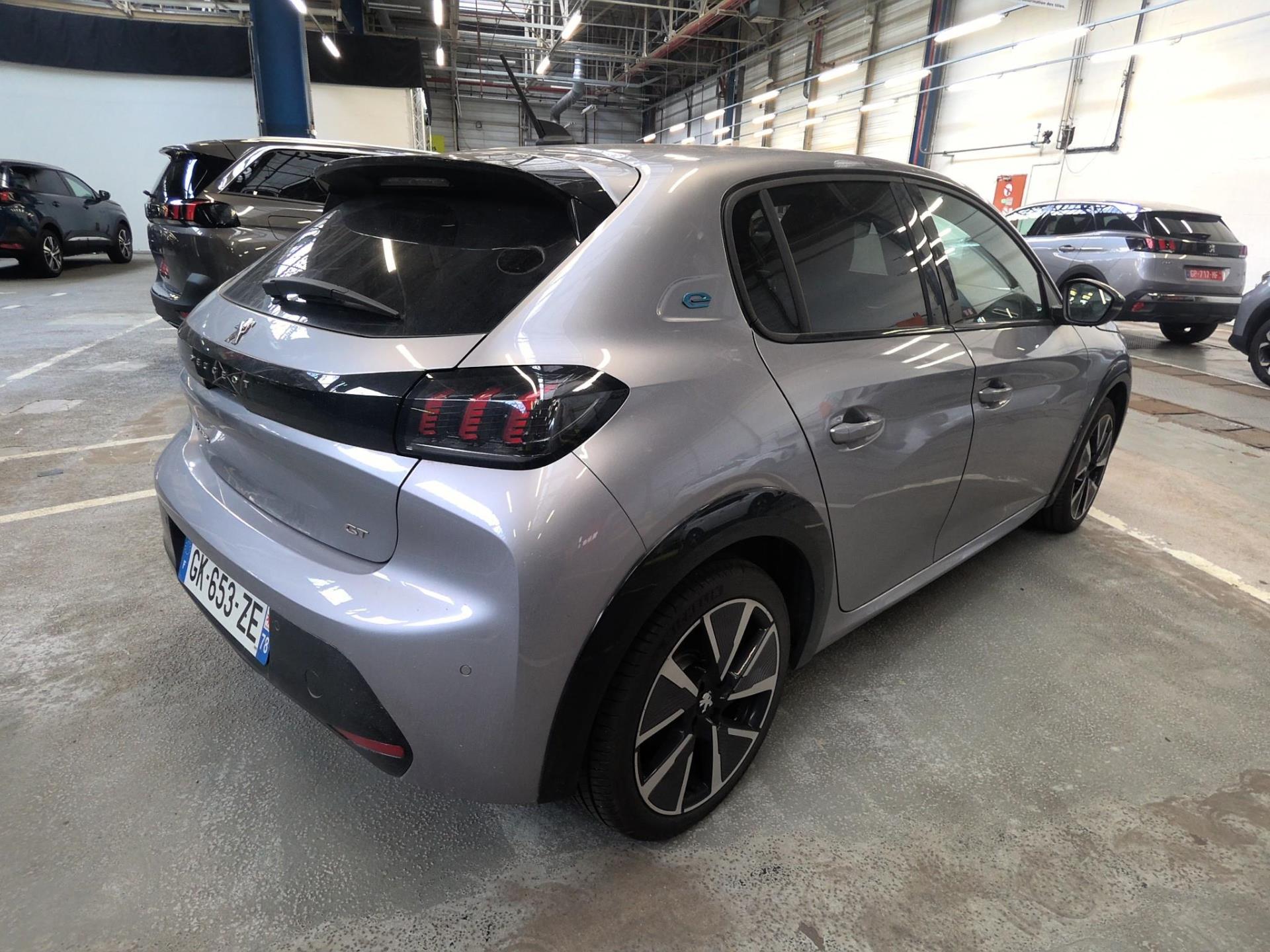 Peugeot 208 Electrique 51 kWh 156ch GT 2022
