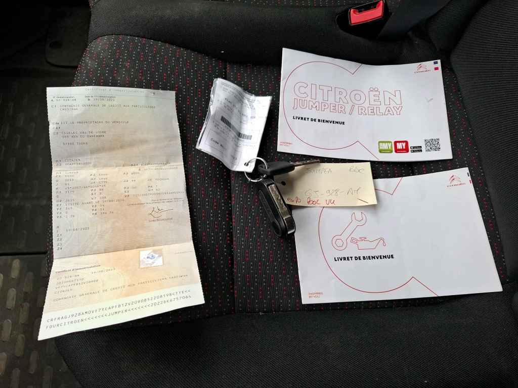 Citroen JUMPER TOLE 35 L2H2 BLUEHDi 120 S&S BVM6 DRIVER 2022