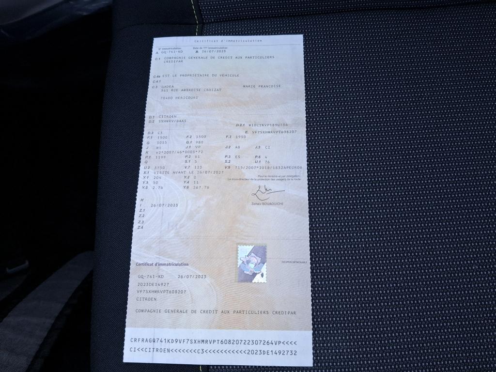 Citroen C3 PureTech 83 ch BVM5 You 2023