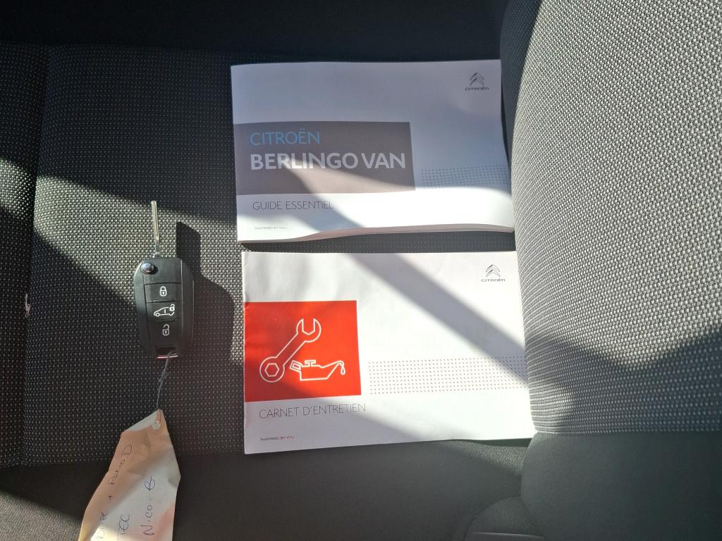 Citroen BERLINGO VAN M 650 BLUEHDI 100 S&S CLUB 2019