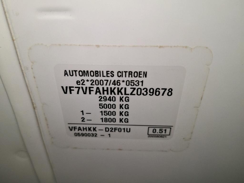 Citroen JUMPY CAB APPROFONDIE XL BLUEHDI 120 BVM6 CLUB 340 NM 2020