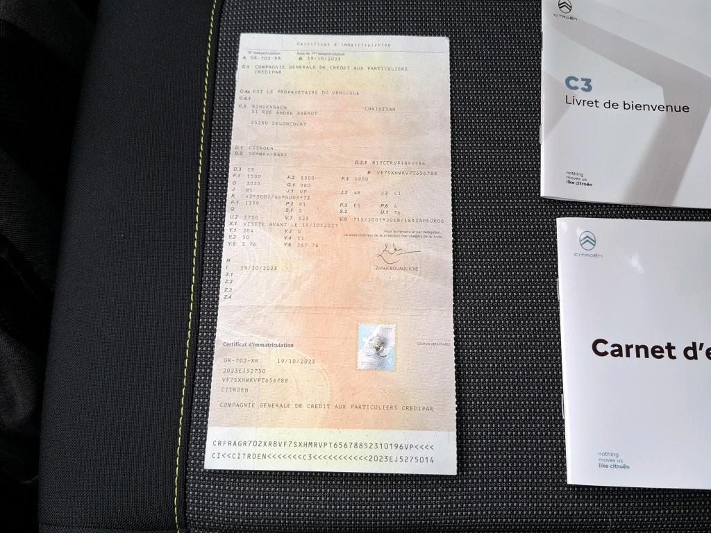 Citroen C3 PureTech 83 ch BVM5 You 2023