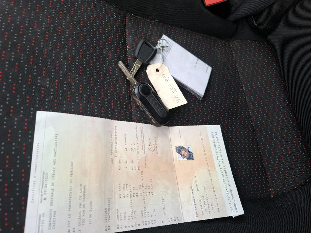 Citroen JUMPER TOLE 35 L2H2 BLUEHDi 120 S&S BVM6 DRIVER 2022