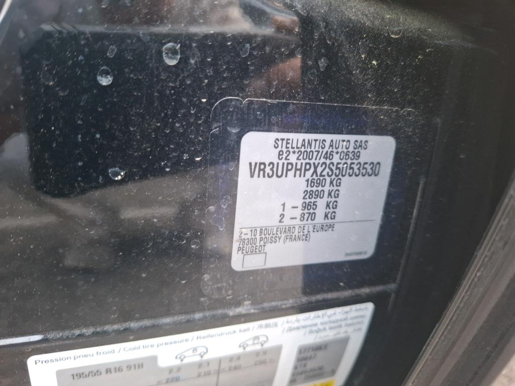 Peugeot 208 Hybrid 110 ch e-DCS6 Style 2025