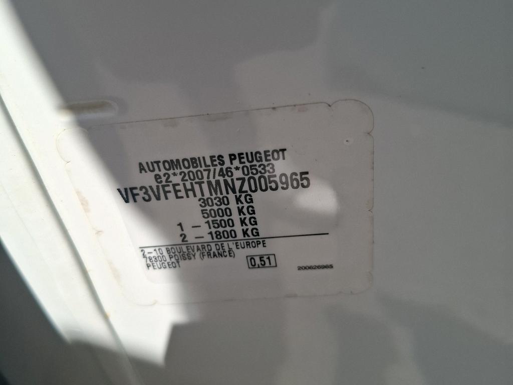 Peugeot EXPERT CA LONG BLUEHDI 145 S&S BVM6 FIXE PREMIUM 2022