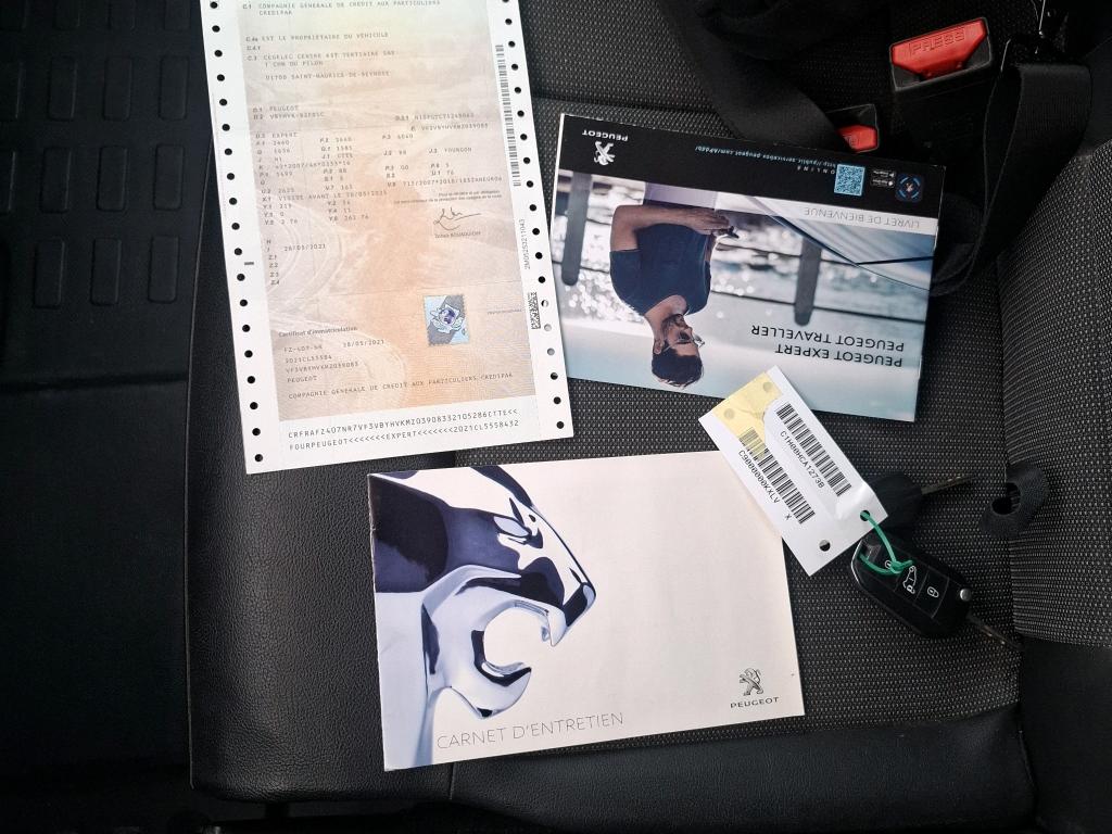 Peugeot EXPERT FGN TOLE STANDARD 1.5 BLUEHDI 120 S&S BVM6 ASPHALT 2021