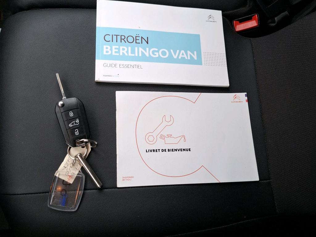 Citroen BERLINGO VAN M 650 BLUEHDI 100 S&S BVM5 CLUB 2020