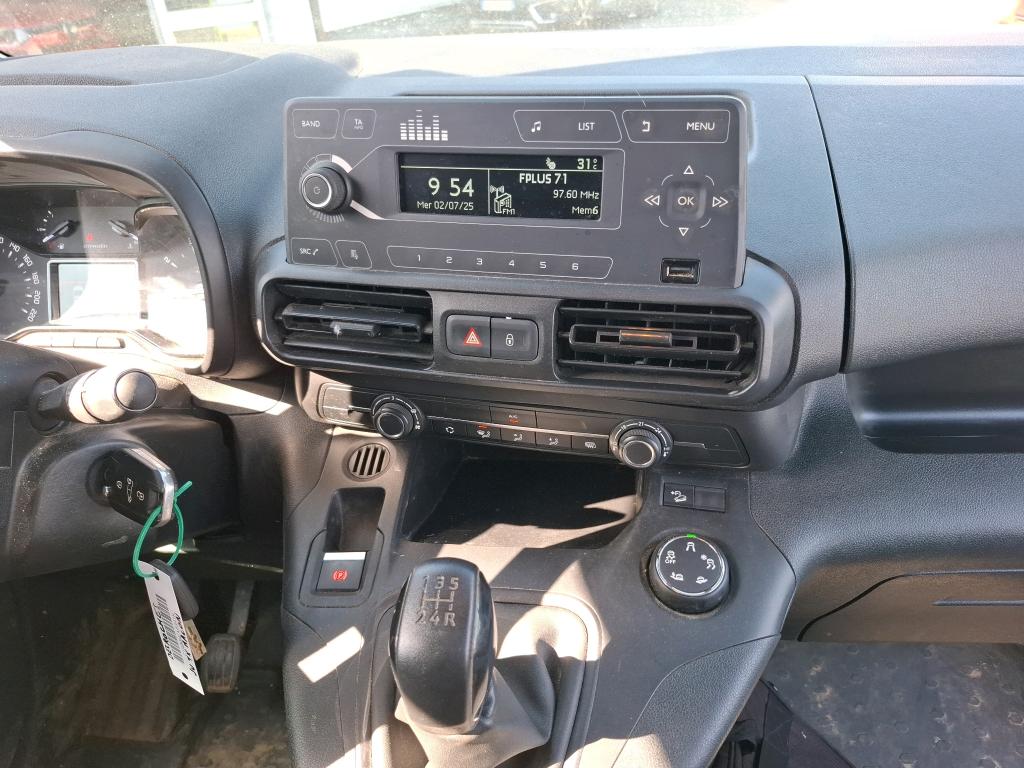 Citroen BERLINGO VAN M 650 BLUEHDI 100 S&S CLUB 2019