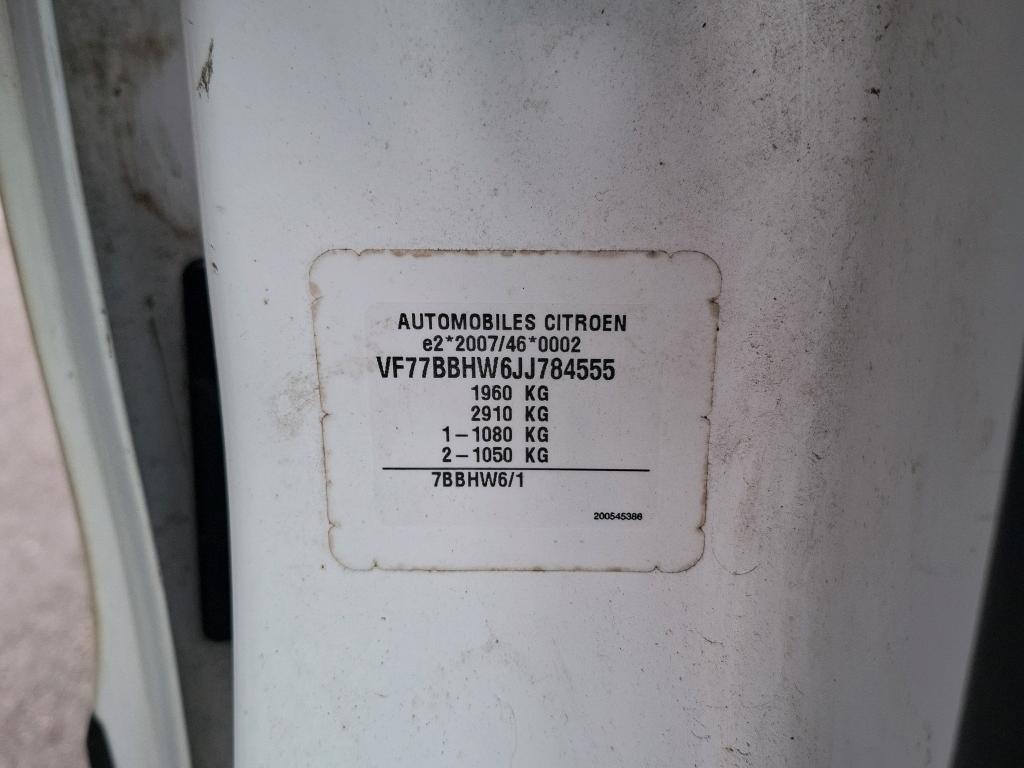 Citroen BERLINGO M BLUEHDI 75 CLUB 2018