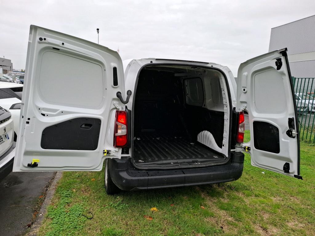 Peugeot PARTNER FOURGON STANDARD 650 KG BLUEHDI 100 S&S BVM6 ASPHALT 2022